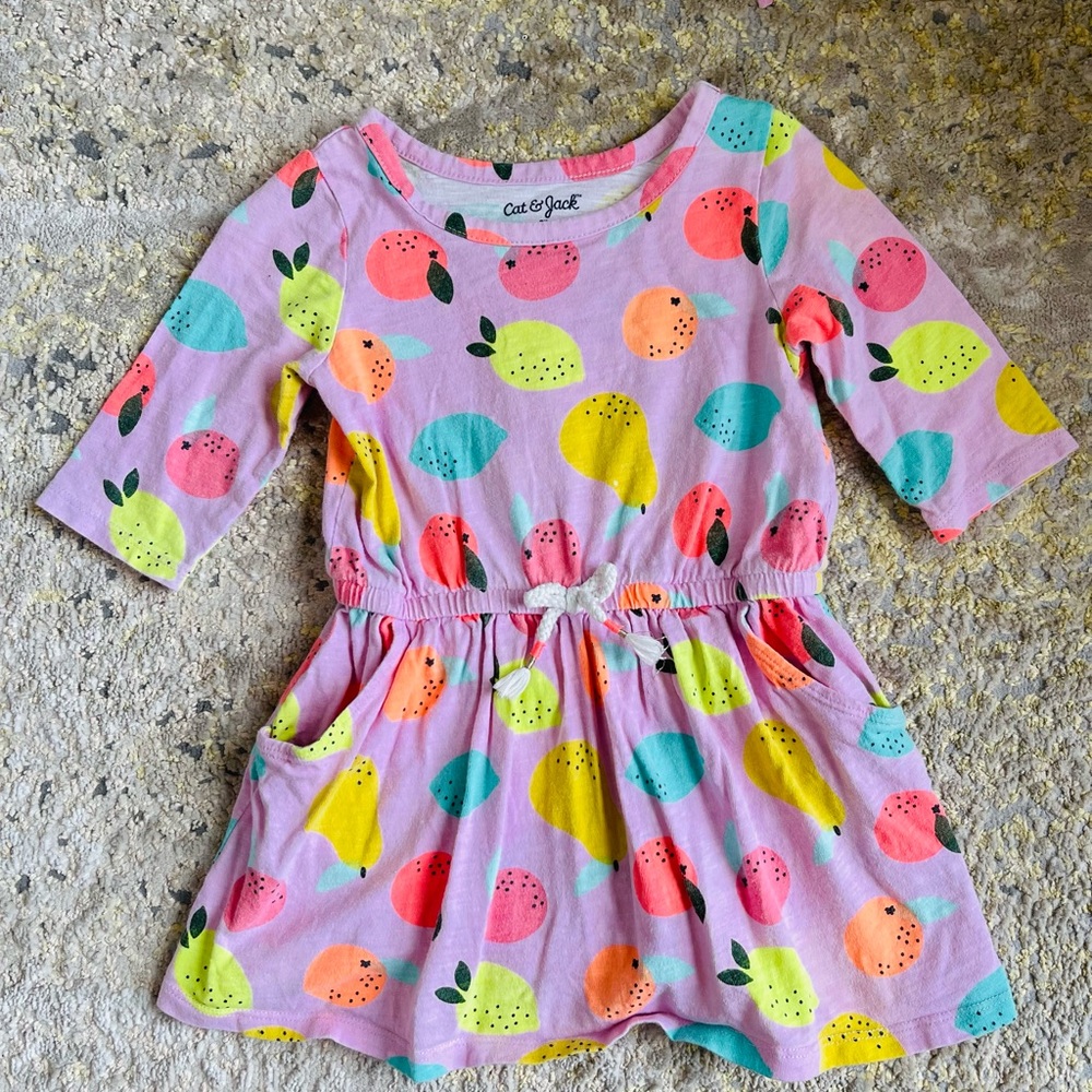 3T Fruit Print Dress